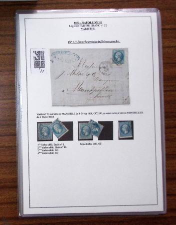1840-1970, Important ensemble de lettres sélectionnées