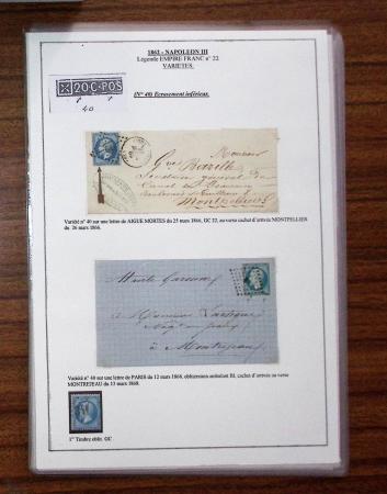 1840-1970, Important ensemble de lettres sélectionnées