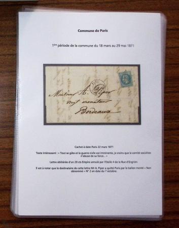 1840-1970, Important ensemble de lettres sélectionnées