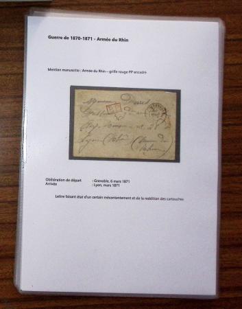 1840-1970, Important ensemble de lettres sélectionnées