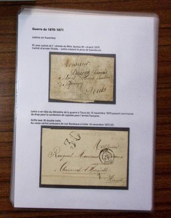 1840-1970, Important ensemble de lettres sélectionnées