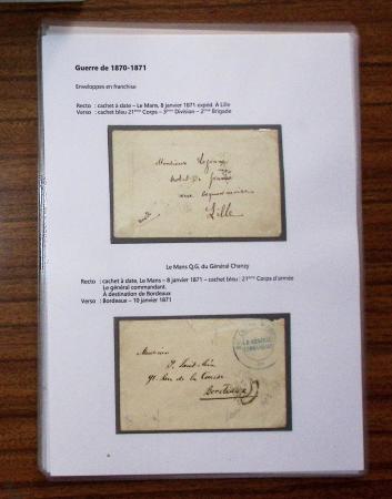 1840-1970, Important ensemble de lettres sélectionnées
