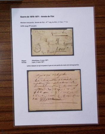1840-1970, Important ensemble de lettres sélectionnées