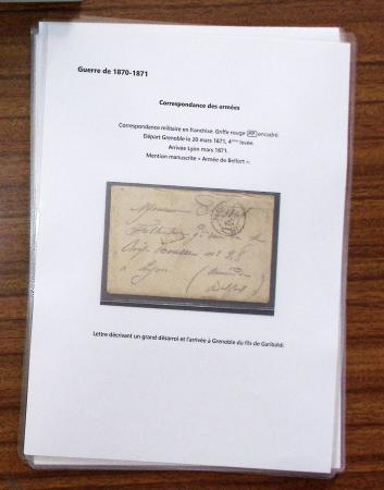 1840-1970, Important ensemble de lettres sélectionnées