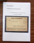 1840-1970, Important ensemble de lettres sélectionnées