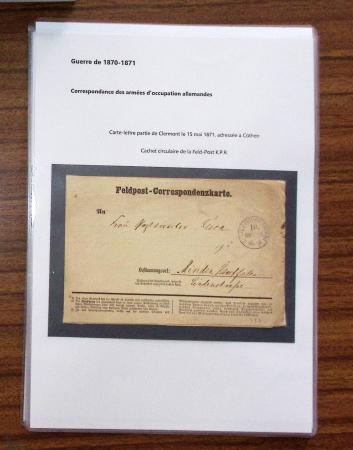 1840-1970, Important ensemble de lettres sélectionnées