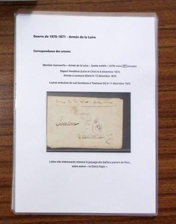 1840-1970, Important ensemble de lettres sélectionnées