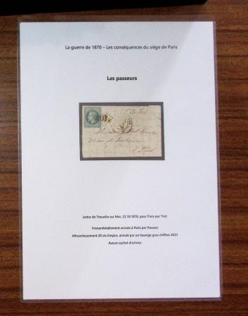 1840-1970, Important ensemble de lettres sélectionnées