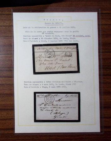 1840-1970, Important ensemble de lettres sélectionnées