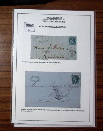 1840-1970, Important ensemble de lettres sélectionnées