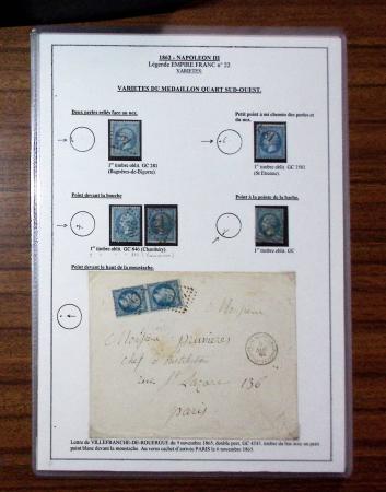 1840-1970, Important ensemble de lettres sélectionnées