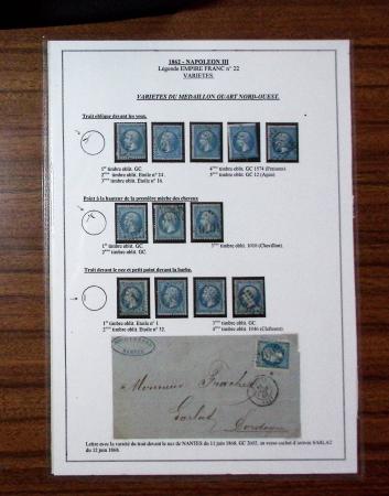 1840-1970, Important ensemble de lettres sélectionnées
