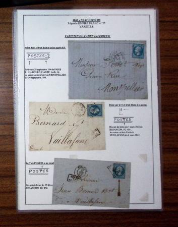 1840-1970, Important ensemble de lettres sélectionnées
