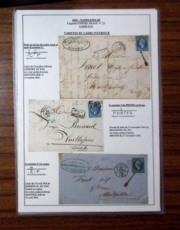 1840-1970, Important ensemble de lettres sélectionnées
