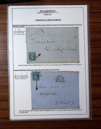1840-1970, Important ensemble de lettres sélectionnées