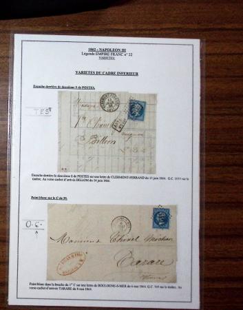 1840-1970, Important ensemble de lettres sélectionnées