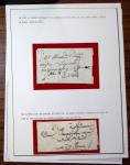 1840-1970, Important ensemble de lettres sélectionnées