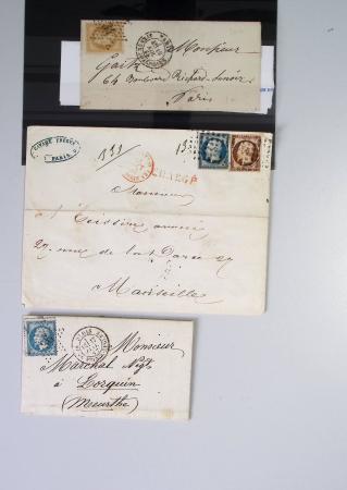 1849-1900, Importante collection d'oblitérations de