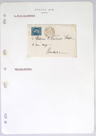 1849-1900, Importante collection d'oblitérations de