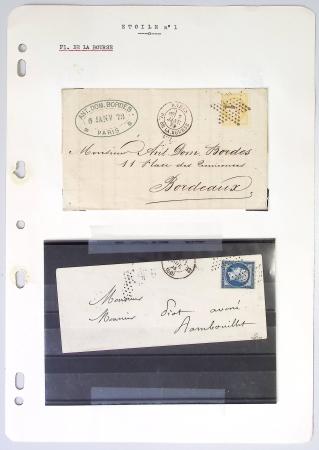 1849-1900, Importante collection d'oblitérations de