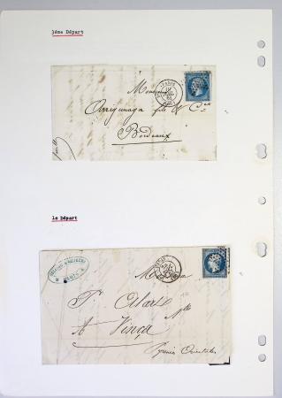 1849-1900, Importante collection d'oblitérations de
