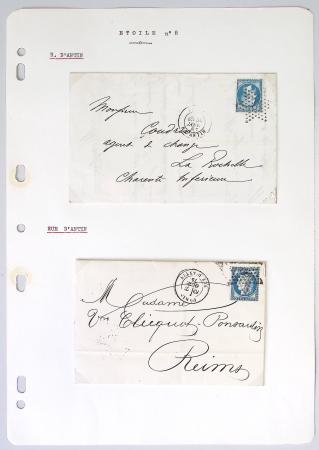 1849-1900, Importante collection d'oblitérations de