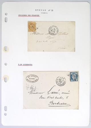 1849-1900, Importante collection d'oblitérations de