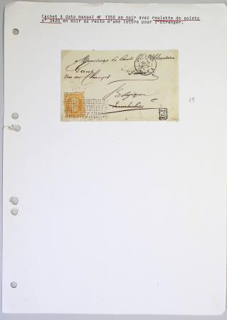 1849-1900, Importante collection d'oblitérations de