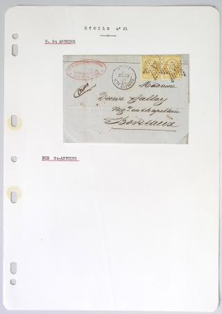 1849-1900, Importante collection d'oblitérations de