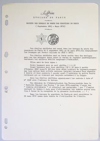 1849-1900, Importante collection d'oblitérations de