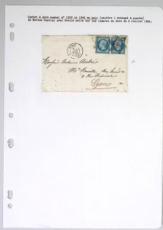 1849-1900, Importante collection d'oblitérations de
