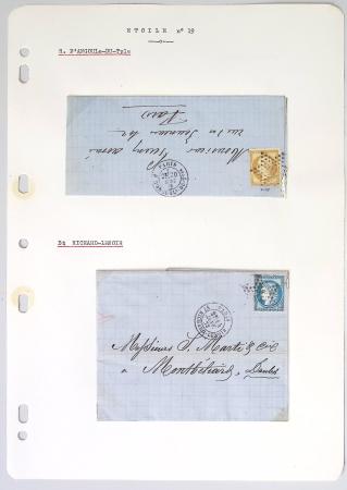1849-1900, Importante collection d'oblitérations de