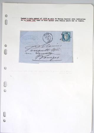 1849-1900, Importante collection d'oblitérations de