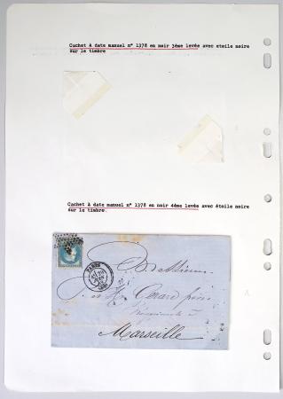 1849-1900, Importante collection d'oblitérations de