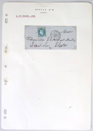1849-1900, Importante collection d'oblitérations de