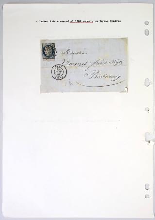 1849-1900, Importante collection d'oblitérations de