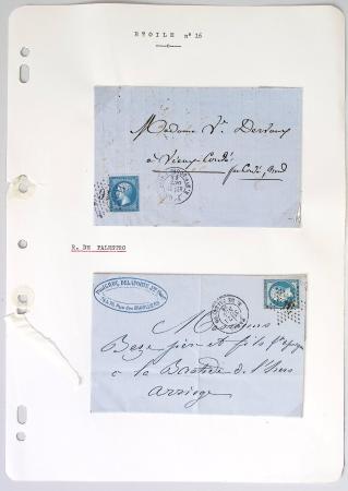 1849-1900, Importante collection d'oblitérations de