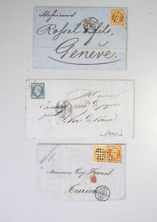 1849-1900, Importante collection d'oblitérations de