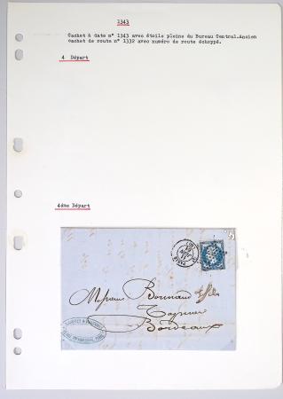 1849-1900, Importante collection d'oblitérations de