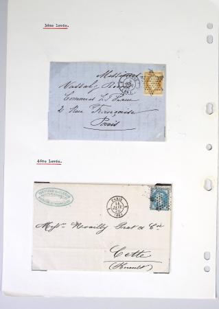 1849-1900, Importante collection d'oblitérations de
