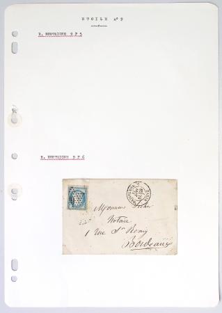 1849-1900, Importante collection d'oblitérations de