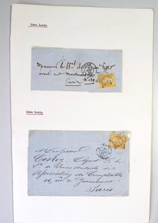 1849-1900, Importante collection d'oblitérations de