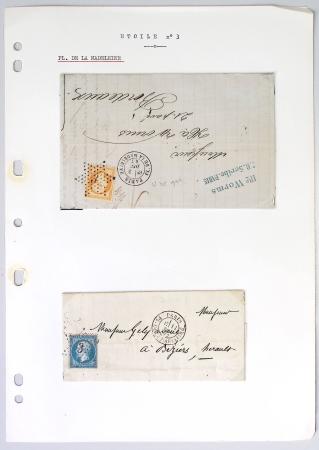 1849-1900, Importante collection d'oblitérations de