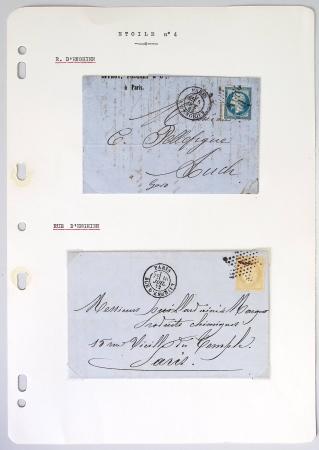 1849-1900, Importante collection d'oblitérations de