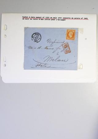 1849-1900, Importante collection d'oblitérations de