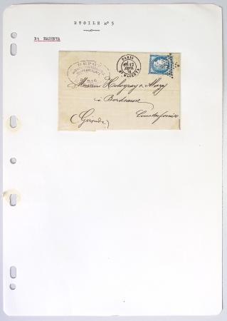 1849-1900, Importante collection d'oblitérations de