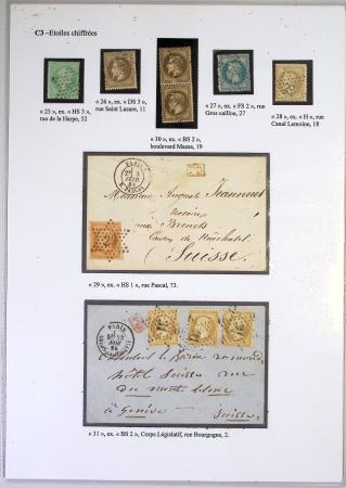 1849-1900, Importante collection d'oblitérations de