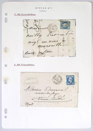 1849-1900, Importante collection d'oblitérations de