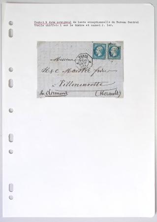 1849-1900, Importante collection d'oblitérations de