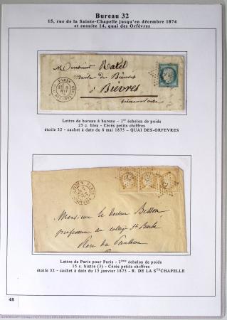 1849-1900, Importante collection d'oblitérations de